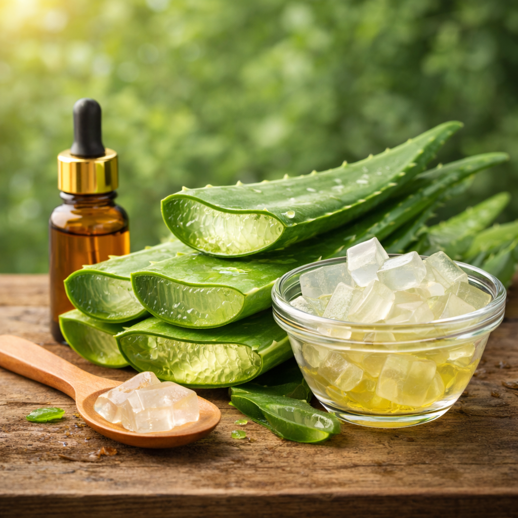 Illustration zum Thema Aloe Vera in der Schwangerschaft