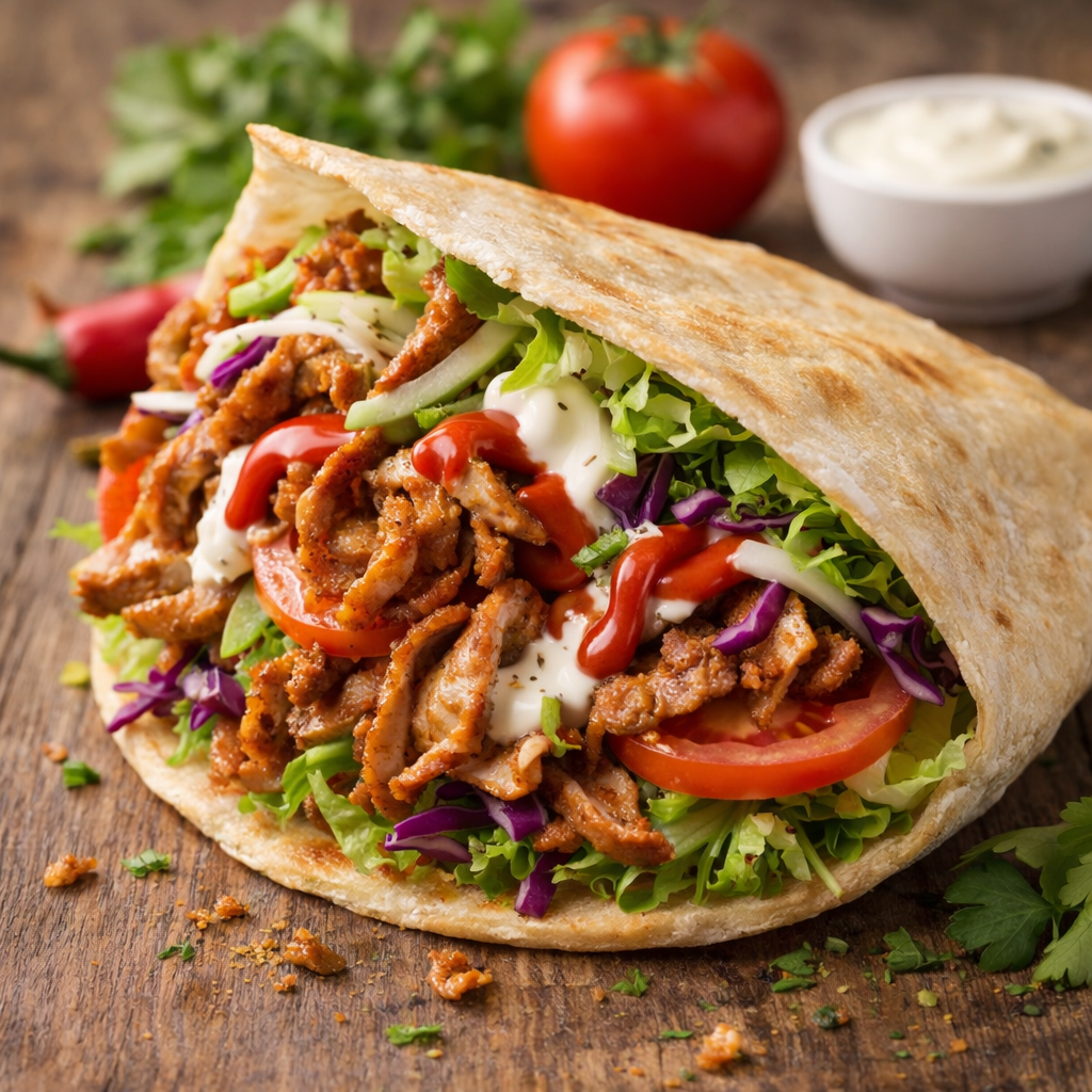 Illustration zum Thema Döner in der Schwangerschaft