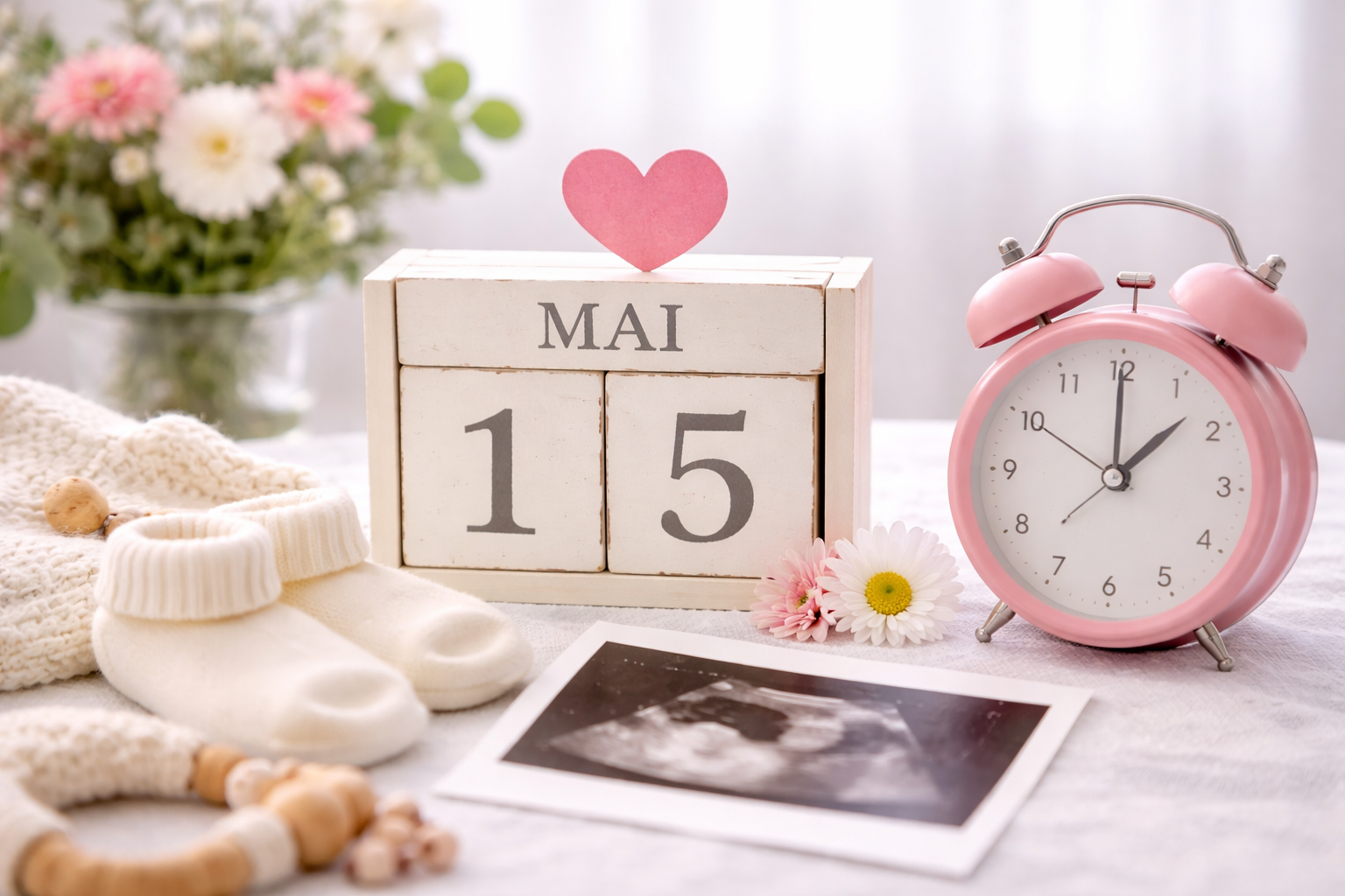 Illustration zum Thema errechneter Geburtstermin