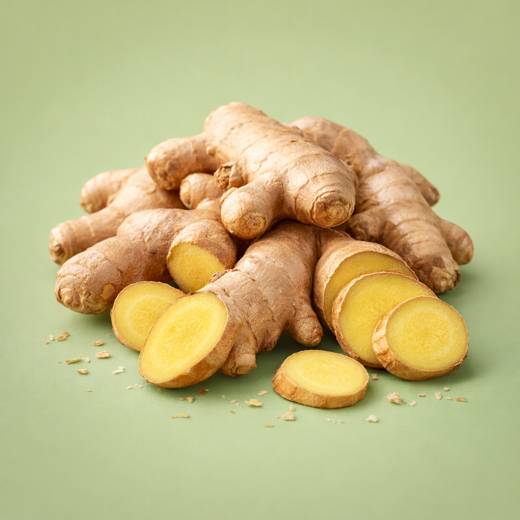 Illustration zum Thema Ingwer gegen Übelkeit