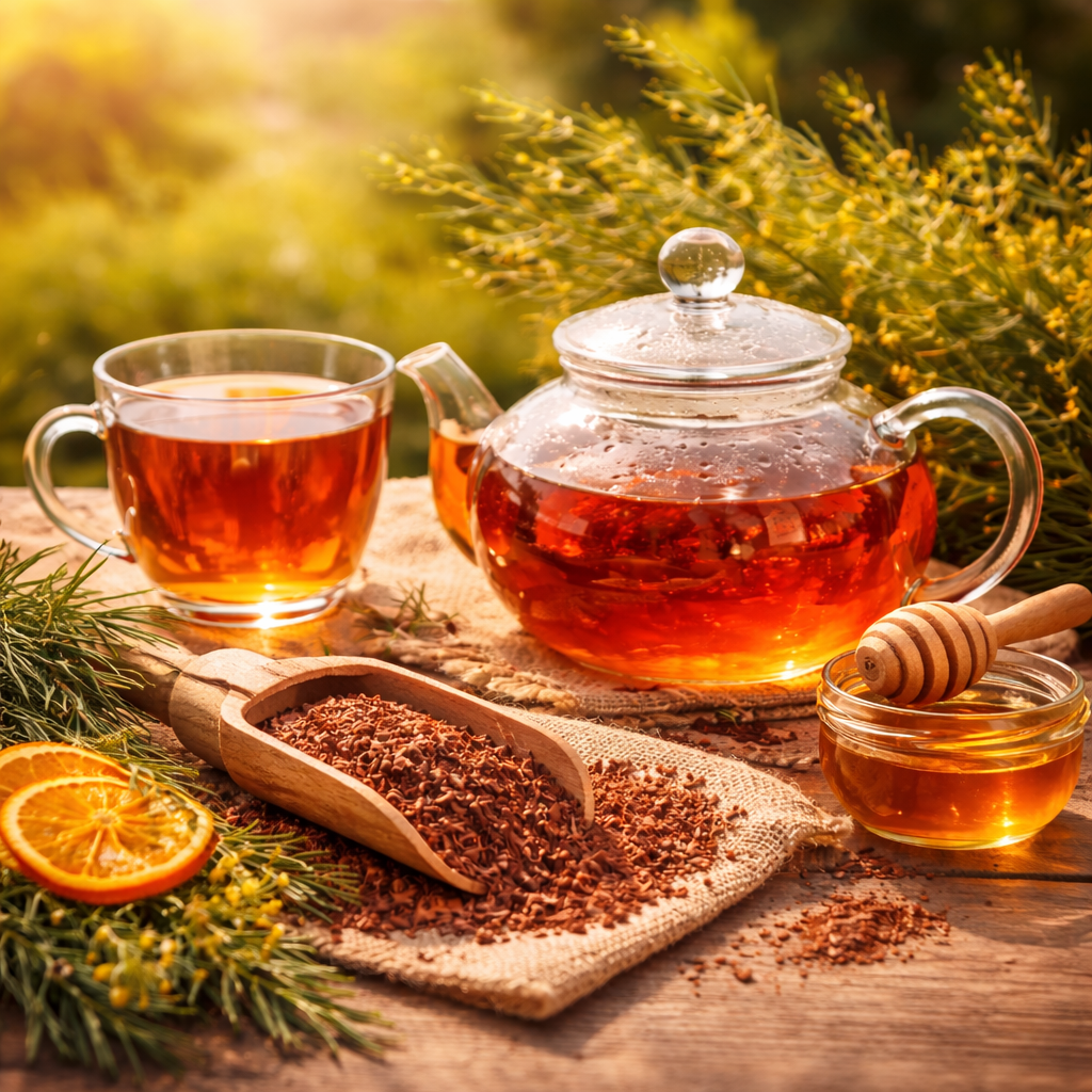 Illustration zum Thema Rooibostee in der Schwangerschaft