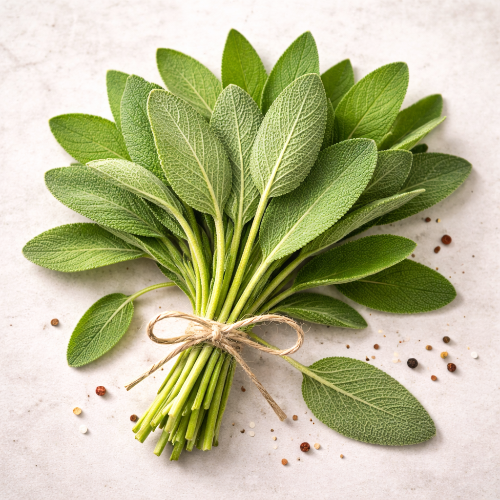 Illustration zum Thema Salbei in der Schwangerschaft