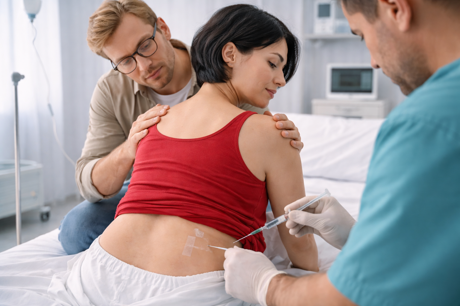 Illustration zum Thema Spinalanästhesie